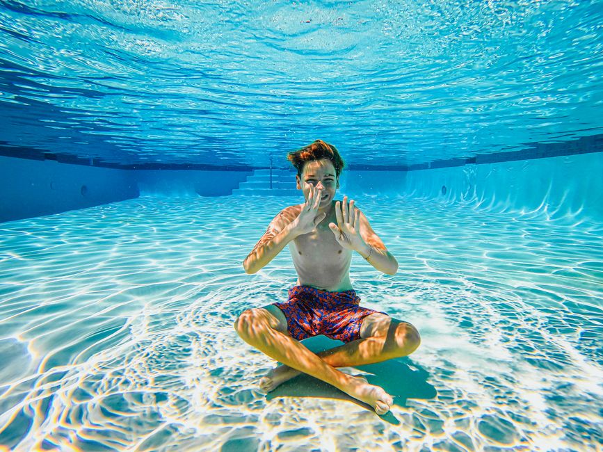 Swimming Pool Water Proofing Work